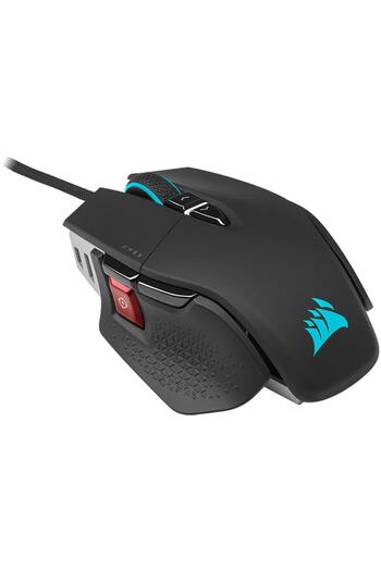 Corsair Mouse gaming Corsair M65 Ultra, iluminare RGB, switchuri optice Omron, 26000 DPI (Negru)