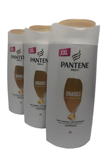 Pantene Şampuan Onarıcı ve Koruyucu Şampuan 750 ml X 3 Adet