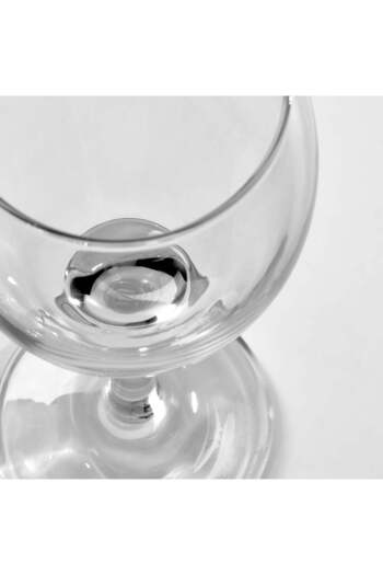 IKEA NKEBLOMSTER Juice Glass, Clear Glass 25 cl, 17 cm Tall Dishwasher Safe