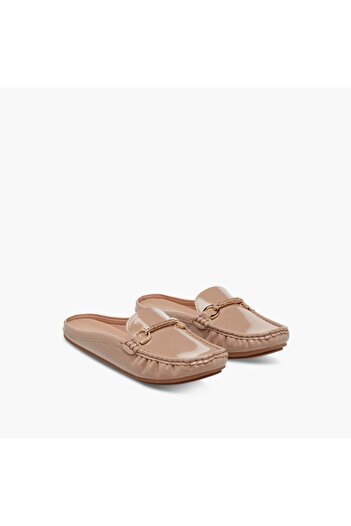 Le Confort Slip-On Mules with Metal Accent