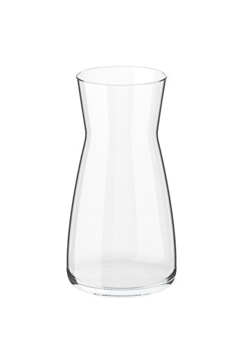 IKEA KARAFF Carafe by IKEA Clear Glass, 1.0L, 20cm H x 10.5cm D Elegant & Multi-use Design
