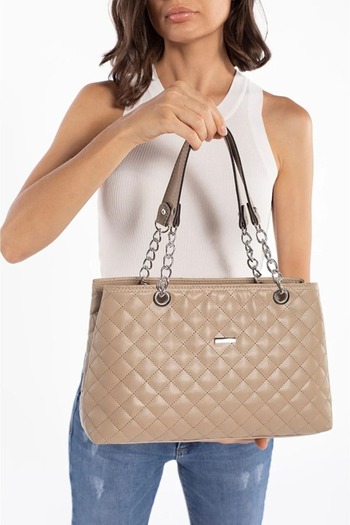 MAC&MOS Women's Mink Hand and Shoulder Bag