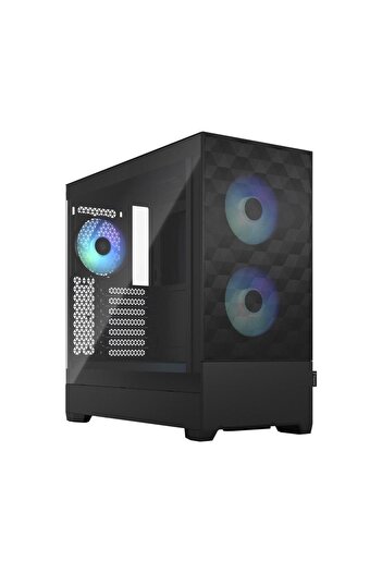 Fractal Design Carcasa Fractal Design Pop Air RGB Black TG Clear Tint, FD-C-POR1A-06, Mid-Tower (Negru)