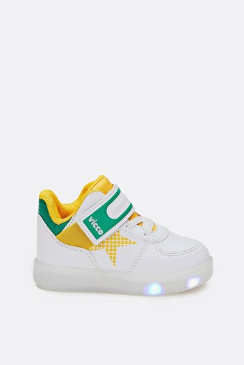 Vicco Magic Işıklı Unisex Çocuk Beyaz Bot
