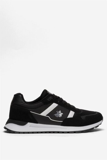 Liger Men's Orthopedic Daily Walking Running Sneaker Sports Shoes Black - White