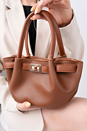 pasyone Women's Stylish Mini Handbag, Leather Texture
