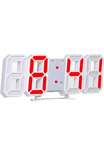Generic 3D LED Digital Clock Multicolour