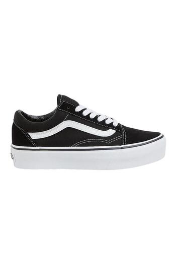 Vans Dámské černé sportovní boty a tenisky Ua Old Skool Platform