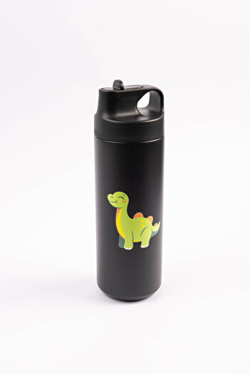 Cocobee 550ml Black Stainless Steel Vacuum Flask–leakproof,odour-free, Food Grade, For Kids 3 Black