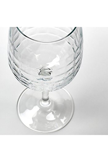 IKEA FRÖJDA Juice Glasses 47 cl, Clear Glass, 4 Pack 21 cm Tall Elegant Design