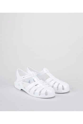 IGOR Biarritz S10258 Women's White Sandals with Buckle