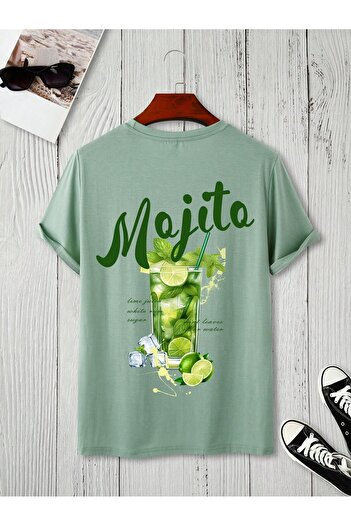 PENTHİLUS Men's Casual Loose Short Sleeve Crew Neck Letter Printed T-Shirt