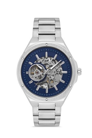 FERRO Silver Steel Cord Men's Wristwatch F31443A-A3