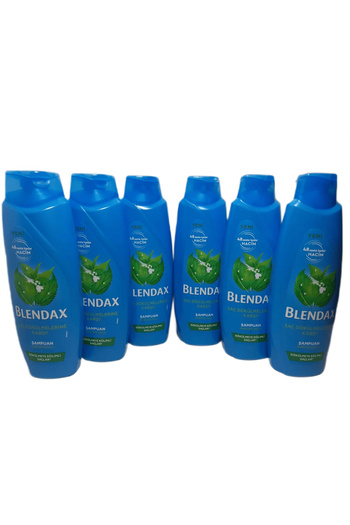 Blendax 470 ML Işgahan Extract Shampoo - 6 Pieces with Hair Loss