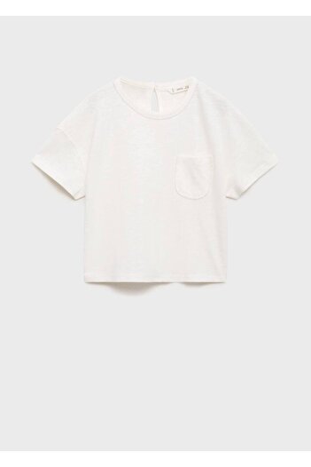 MANGO Kids T-Shirt with Beadwork