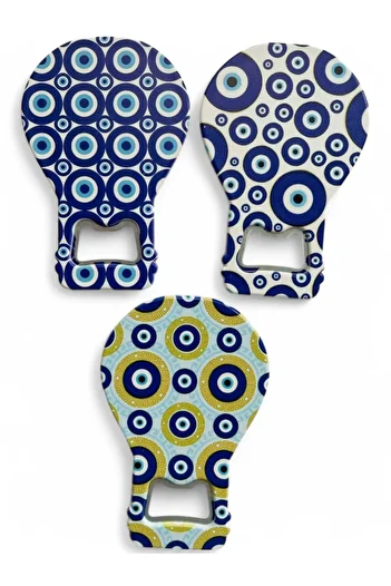 GALATA GIFT 3 Pieces Magnet Bead Bottle Opener Refrigerator and Water Bottle Opener