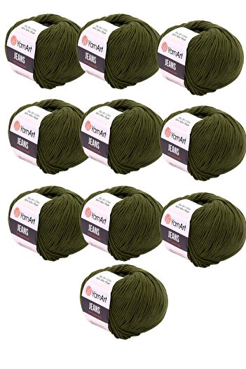 Yarnart 10 x Jeans 82 10'lu Paket Amigurumi Παιδικό Νήμα Jeans 10 Τεμάχια