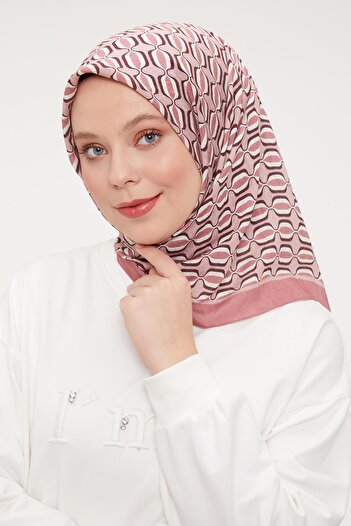 Levidor Levi̇dor Ellipse Pattern Modal Silk Scarf