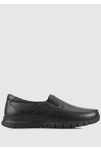 Eclipse Leather Black Women's Shoes