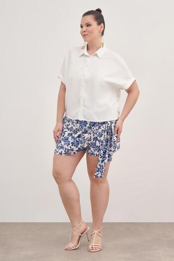 MYLİNE Κοντομάνικο πουκάμισο oversize