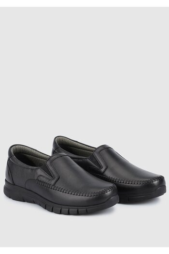 Eclipse Leather Black Women's Shoes