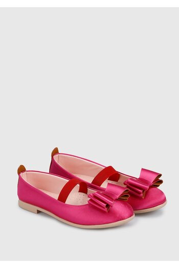 Kiddo Girl's Fuchsia Shoes