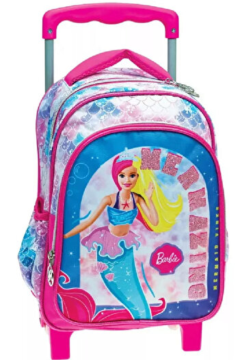 Barbie Ghiozdan troler Barbie Mermaid, 30 x 25 x 15 cm