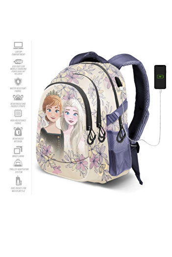 Frozen School bag Plus Frozen 2 Emotion, 46 x 34 x 21 cm