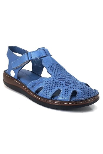 Mammamia 1280 24Ys Women's Casual Sandals Denim Blue