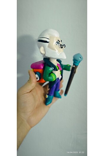 Giftbox3d BRAWL STARS BYRON KARAKTER FİGÜRÜ 20 CM