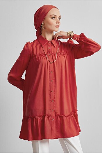 Alvina Shirt Collar Tunic 45351