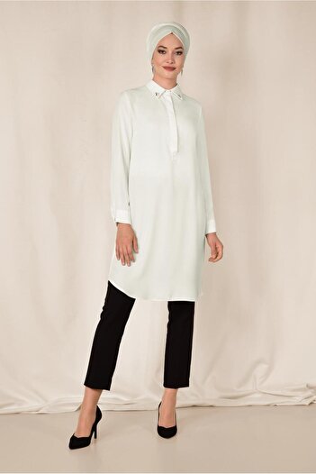 Alvina Classic Cut Men's Collar Tunic 4859