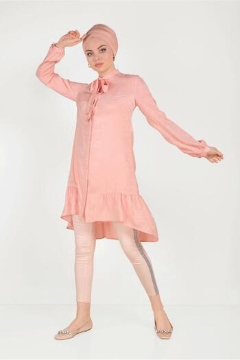 Alvina 40558 Model Halter Tunic