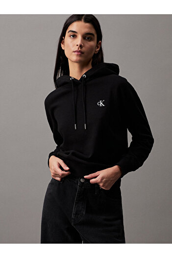 Calvin Klein Sweatshirts Kadın Siyah Sweatshirt J20J213178-BAE