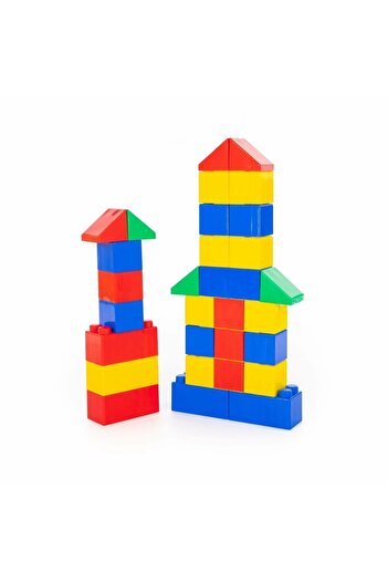 Polesie 36 30 قطعة مكعبات بناء مقاس XXL (قطعة مفصلية)