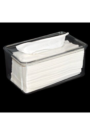 Generic Clear acrylic tissue box