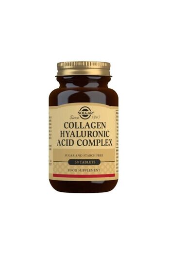 Solgar Collagen Comlex Hyaluronic Acid 120 Mg 30 Tablets