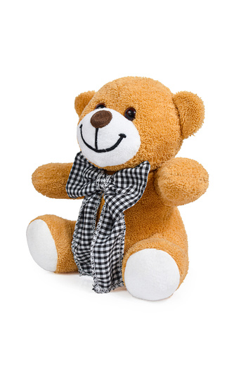Canestar I Love You Heart Plush Bow Tie Teddy Bear - Special for Lovers I Love You Written Heart