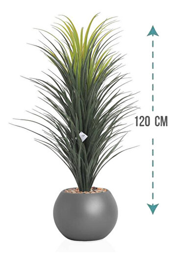 Generic Large artificial cactus with a round plastic stand