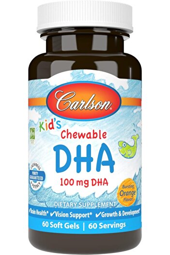 Carlson KIDS CHEWABLE DHA 60 SG
