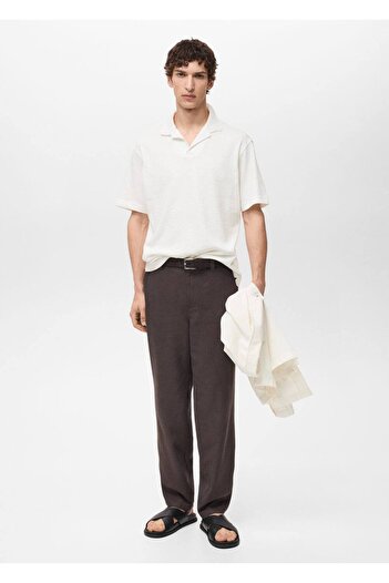 MANGO Man POLO NECK TEE --