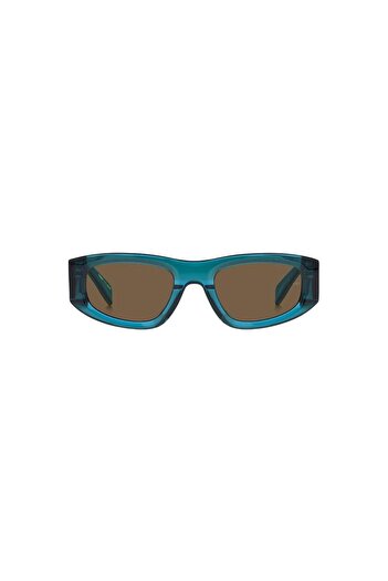 Tommy Hilfiger Sluneční brýle Tommy Hilfiger TJ 0087/S-TCF-52 UNISEX, obdélníkové s hnědými jednobarevnými skly