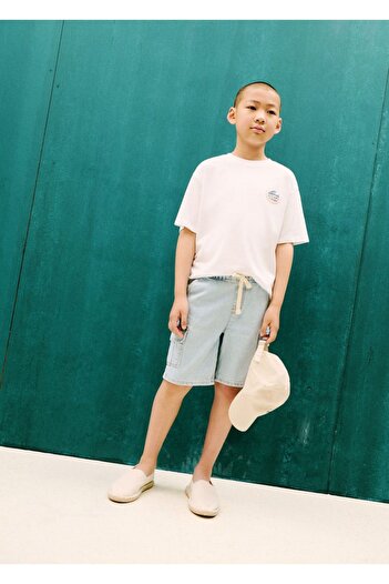 MANGO Kids Baumwoll-Espadrille
