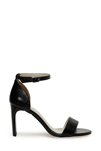 Polaris 317185 P.Z 3Fx Black Women's Heeled Sandals
