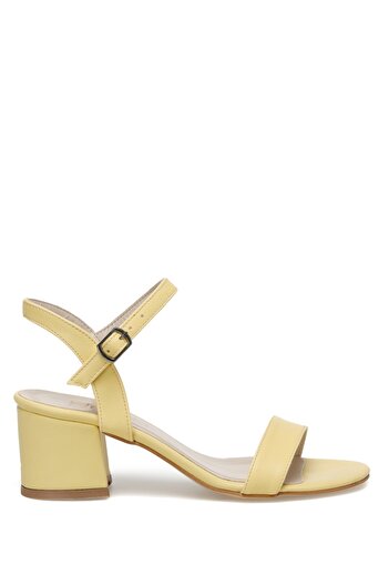 Butigo Jony 3Fx Yellow Women's Heeled Sandals