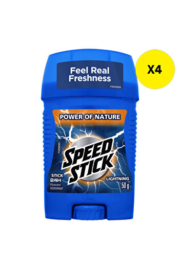 MENNEN SPEED STICK X4 - MENNEN SPEED STICK ANTIPERSPIRANT STICK 50G LIGHTNING