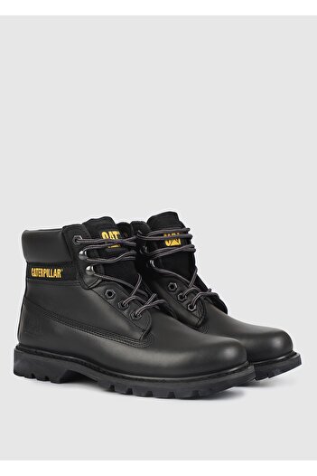 Caterpillar Colorado Black Oiled Leather Ανδρικές Μπότες 015M100031