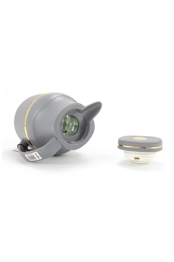 ABAREEK 1L Grey/Gold Tea and Coffee Thermos
