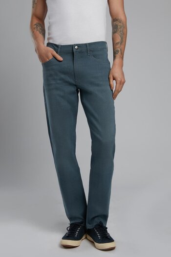 Lee Cooper Marco normal waist slim cut straight leg blue men's jean pants