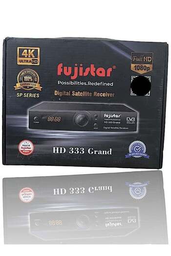fujistar HD 333 Grand 4K Ultra HD Digital Satellite Receiver - High-Definition TV